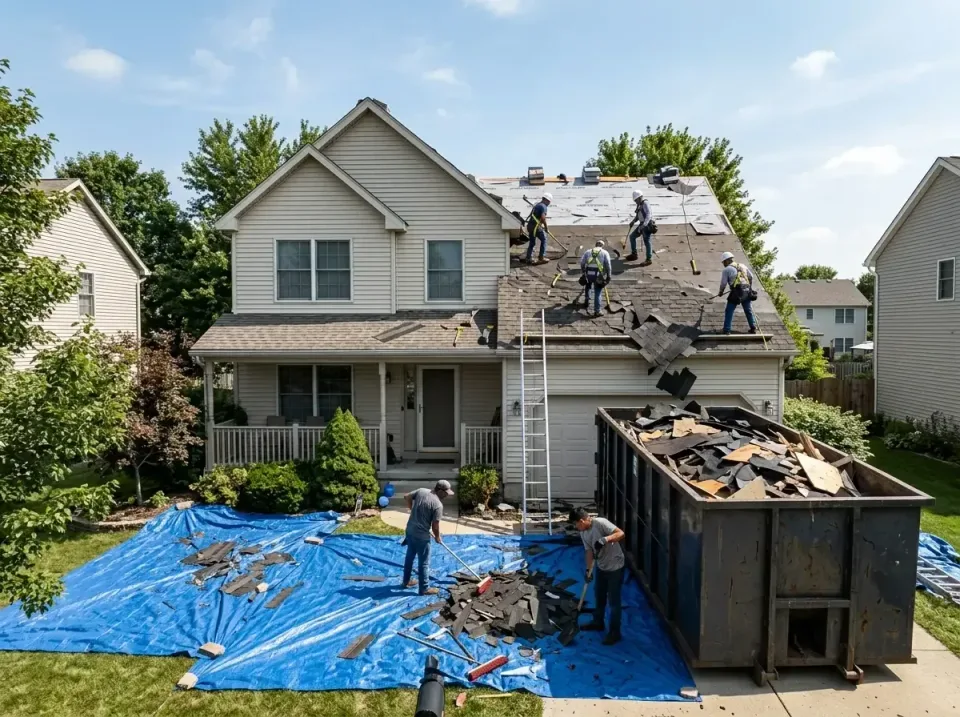 roof-replacement-debris-remova-004 — frequently asked questions, Cheapest Dumpster Rentals in Red Hill, SC